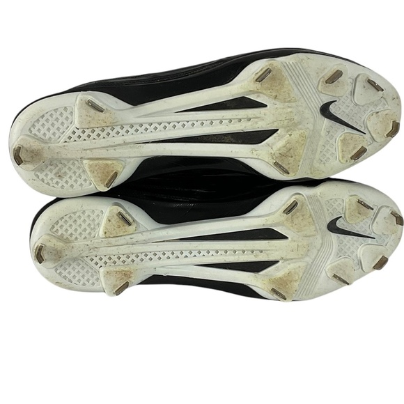 Nike Lunar Vapor Pro Metal Baseball Cleats Style 683895-010 Flywire size 12 - Picture 9 of 11